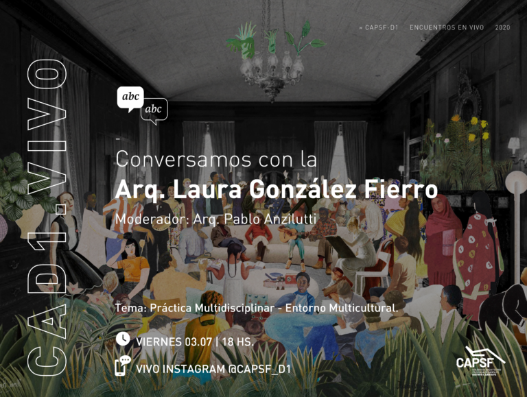 CAD1.VIVO: Conversamos con la Arq. Laura González Fierro