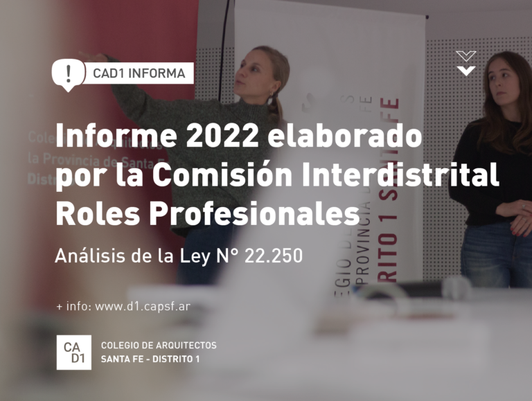 Informe 2022 sobre Roles Profesionales