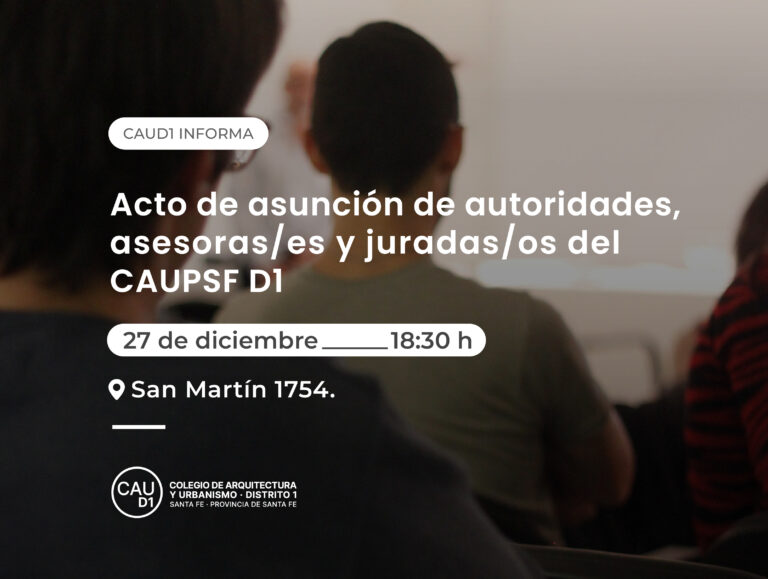 Asunción de nuevas autoridades en el CAUPSF D1