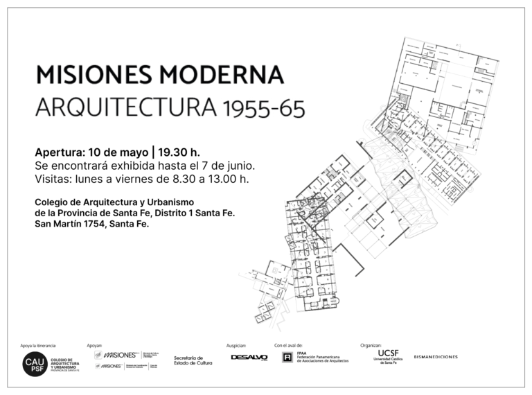 Muestra “Misiones Moderna 1955-1965” visita la sede del Distrito 1
