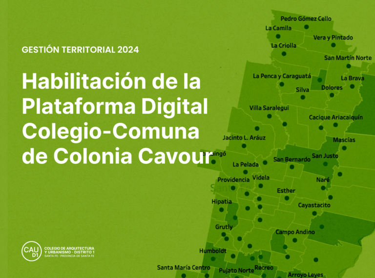 Habilitación de la Plataforma Digital Colegio-Comuna de Colonia Cavour