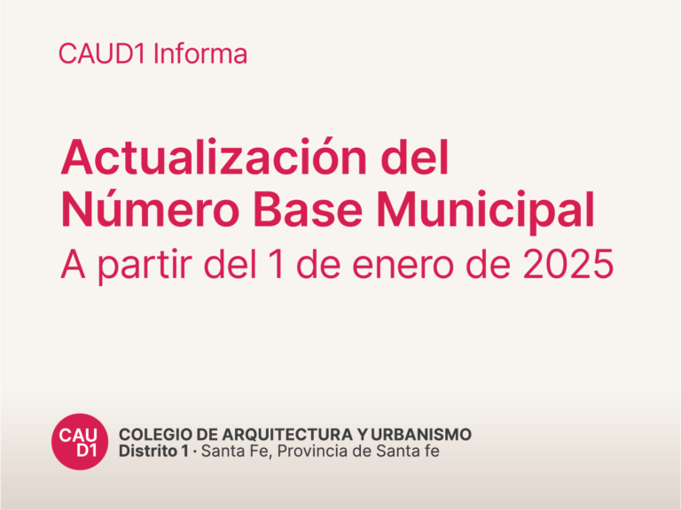 Actualización del Número Base Municipal desde el 1 de enero de 2025