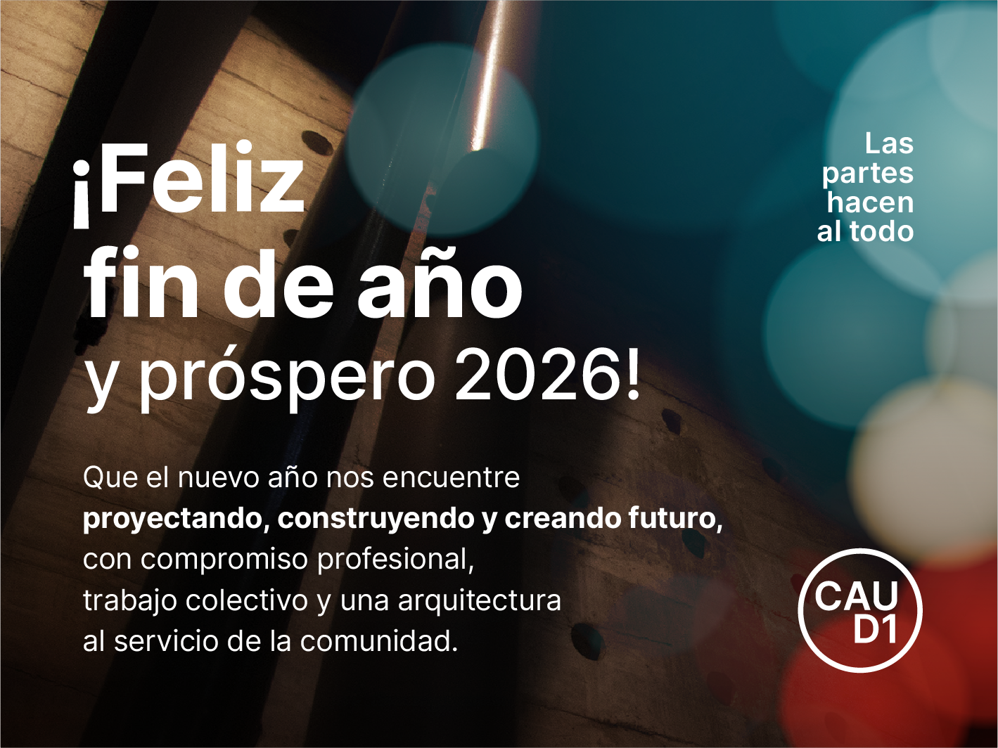Saludo de Fin de Año del CAUD1