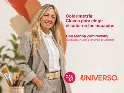 El CAUD1 será sede de una charla sobre colorimetría aplicada a los espacios 