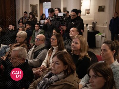 El CAUD1 participó de la Asamblea Ciudadana sobre el futuro de Plaza Italia