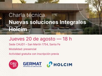 Charla técnica sobre cementos, aditivos y sistemas de colocación