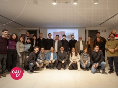 Celebramos la entrega de premios del Concurso para la Refuncionalización y Rehabilitación de la sede del CAUD1