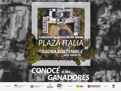 Ganadores del Concurso Provincial de ideas para la puesta en valor de la Plaza Italia