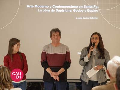 Comenzó en el CAUD1 el ciclo “Arte moderno y contemporáneo en Santa Fe”