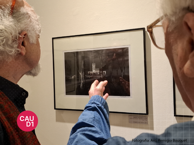 El CAUD1 inauguró «Horizontes monumentales», una muestra fotográfica sobre la obra de Francisco Salamone