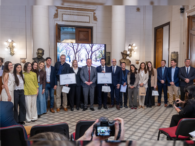 Plaza Italia: se realizó la entrega de premios del Concurso Provincial de Ideas